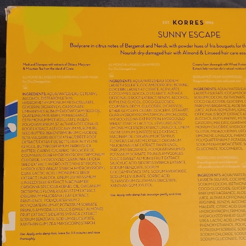 Korres Sunny Escape Gift Set - Picture 2 of 4